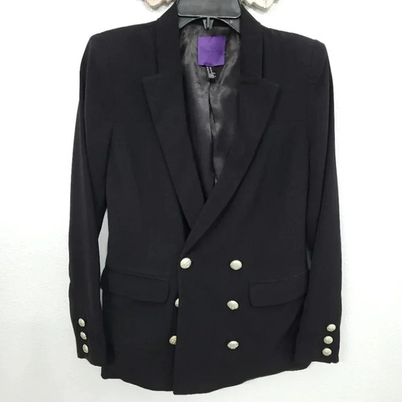 Forever 21 Double Breasted Flap Detail Blazer - Picture 2 of 14